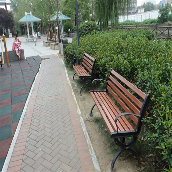木塑公园座椅
